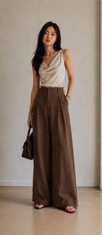 Korean Style High Waist Chein Gray