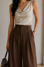 Korean Style High Waist Chein Gray