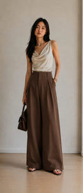Korean Style High Waist Chein Gray